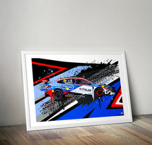 Load image into Gallery viewer, Nic Hamilton 2026 Team Vertu Hyundai i30N BTCC Print - Fueled.art
