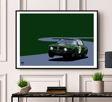 画像をギャラリービューアに読み込む, Alfa Romeo Giulia Sprint GTA Print - Fueled.art
