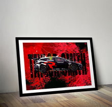Charger l'image dans la visionneuse de la galerie,Árón Taylor-Smith 2025 Toyota Corolla GR Sport BTCC Print - Fueled.art
