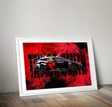 Charger l'image dans la visionneuse de la galerie,Árón Taylor-Smith 2025 Toyota Corolla GR Sport BTCC Print - Fueled.art
