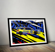 Load image into Gallery viewer, Ash Sutton 2025 Napa Racing Ford Focus ST BTCC Print - Fueled.art
