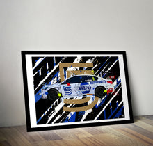 Load image into Gallery viewer, Ash Sutton 2026 Championship Napa Racing Ford Focus BTCC Print - Fueled.art
