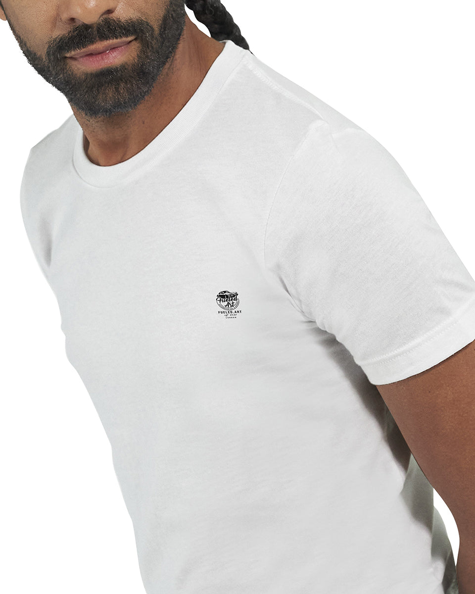 Ayrton Senna 1988 McLaren MP4/4 F1 - Premium Unisex Crewneck Rear Print T-shirt - Fueled.art