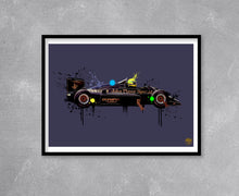 Load image into Gallery viewer, Ayrton Senna 1985 Lotus 97T F1 Print
