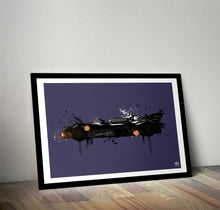 Carica l&#39;immagine nel visualizzatore di Gallery, Batman Batmobile print - Fueled.art
