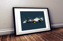 Lade das Bild in den Galerie-Viewer, Jenson Button 2009 Brawn BGP001 F1 Print - Fueled.art
