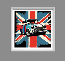 Load image into Gallery viewer, Classic Mini Cooper print by Fueled.art
