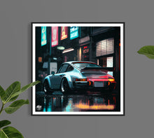 Carica l&#39;immagine nel visualizzatore di Gallery, Porsche 911 930 Turbo Tokyo print - Fueled.art
