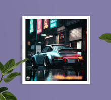 Carica l&#39;immagine nel visualizzatore di Gallery, Porsche 911 930 Turbo Tokyo print - Fueled.art
