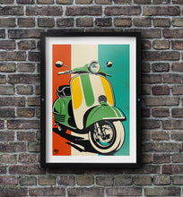Charger l&#39;image dans la visionneuse de la galerie,Classic Lambretta print by Fueled.art

