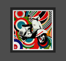 Load image into Gallery viewer, Classic Vespa print by Fueled.art
