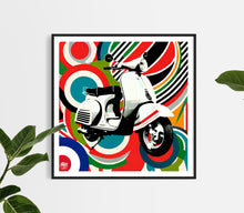 Load image into Gallery viewer, Classic Vespa print by Fueled.art
