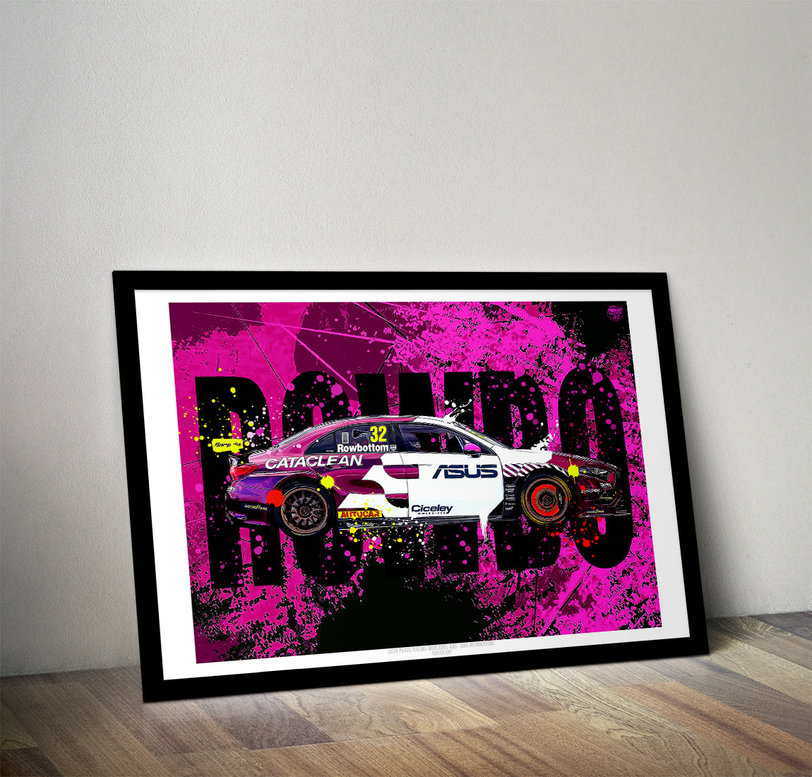 2026 Plato Racing Mercedes A35 Daniel Rowbottom BTCC Print - Fueled.art