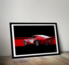 Load image into Gallery viewer, Ferrari 250 GTO Print - Fueled.art

