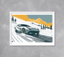 画像をギャラリービューアに読み込む, Ferrari 812 Superfast print - Fueled.art
