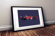画像をギャラリービューアに読み込む, Michael Schumacher F2002 Ferrari F1 print - Fueled.art
