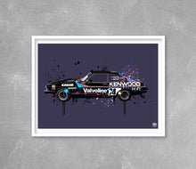 Charger l'image dans la visionneuse de la galerie,Ford Capri Mk3 Valvoline Print - Fueled.art

