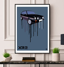 Load image into Gallery viewer, Ford Fiesta Mk1 XR2 Print - Fueled.art
