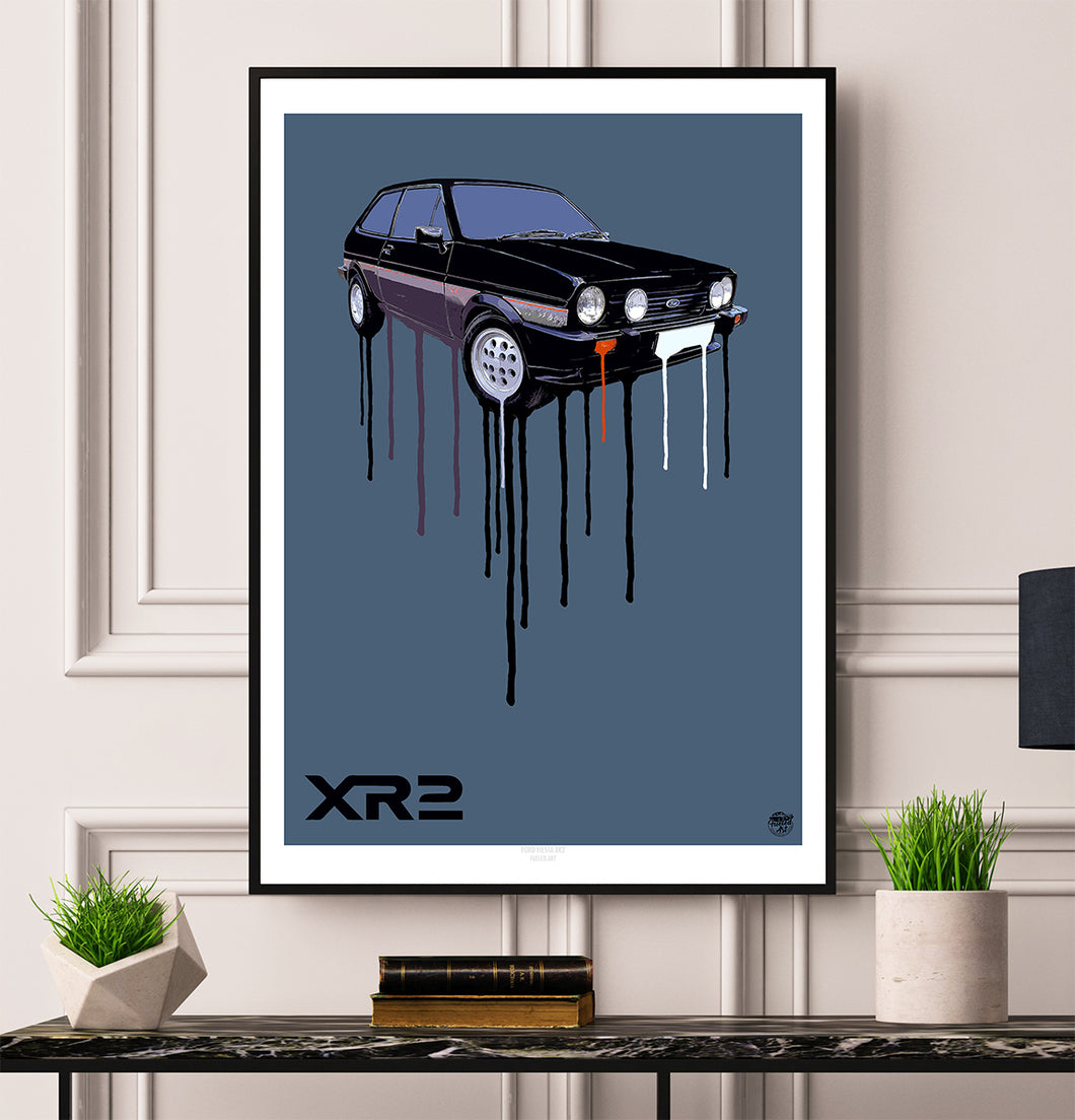 Ford Fiesta Mk1 XR2 Print - Fueled.art