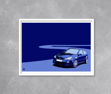 Cargar imagen en el visor de la galería, Ford Focus Mk1 RS print - Fueled.art
