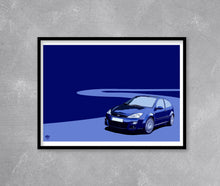 Carica l&#39;immagine nel visualizzatore di Gallery, Ford Focus Mk1 RS print - Fueled.art
