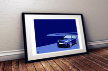Load image into Gallery viewer, Ford Focus Mk1 RS print - Fueled.art
