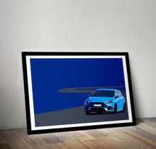 Load image into Gallery viewer, Ford Focus Mk3 RS print - Fueled.art
