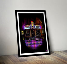 Load image into Gallery viewer, Terminator 2 Harley Davidson Fatboy Print - Fueled.art
