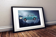 Cargar imagen en el visor de la galería, Harry Potter Ford Anglia print - Fueled.art
