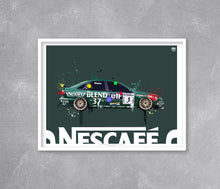 Load image into Gallery viewer, Jason Plato 1999 Williams-Renault Laguna BTCC Print - Fueled.art
