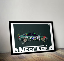 Load image into Gallery viewer, Jason Plato 1999 Williams-Renault Laguna BTCC Print - Fueled.art
