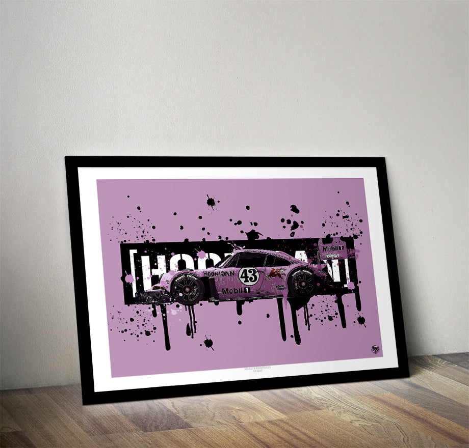 Ken Block Porsche 911 Hoonipigasus print - Fueled.art
