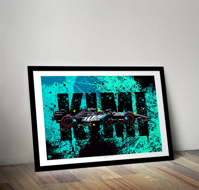 Kimi Antonelli 2026 Mercedes W17 F1 Print - Fueled.art