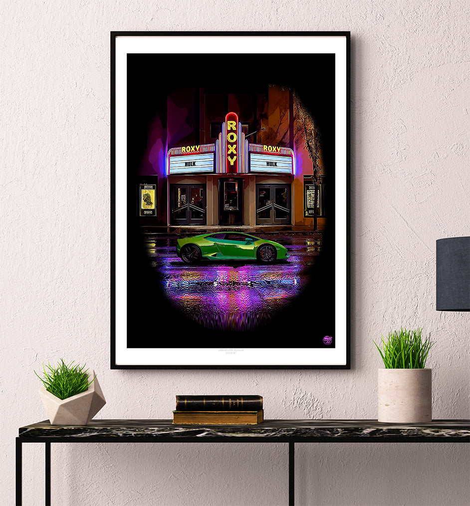 Lamborghini Huracán Print - Fueled.art