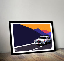 Cargar imagen en el visor de la galería, Lancia Delta S4 print - Fueled.art
