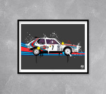 Load image into Gallery viewer, Lancia Delta S4 print - Fueled.art
