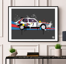Load image into Gallery viewer, Lancia Delta S4 print - Fueled.art
