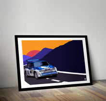 Cargar imagen en el visor de la galería, MG Metro 6R4 Group B print - Fueled.art
