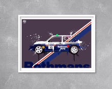Load image into Gallery viewer, MG Metro 6R4 Group B print - Fueled.art
