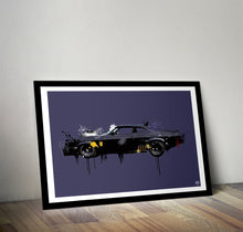 Lade das Bild in den Galerie-Viewer, Mad Max Ford Falcon print - Fueled.art
