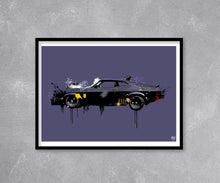 Charger l&#39;image dans la visionneuse de la galerie,Mad Max Ford Falcon print - Fueled.art
