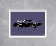 Charger l&#39;image dans la visionneuse de la galerie,Mad Max Ford Falcon print - Fueled.art
