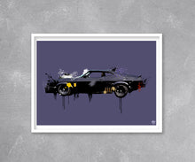 Load image into Gallery viewer, Mad Max Ford Falcon print - Fueled.art
