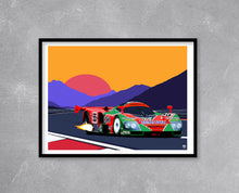 Load image into Gallery viewer, Mazda 787B 1991 Print - Fueled.art
