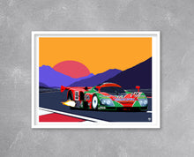 Load image into Gallery viewer, Mazda 787B 1991 Print - Fueled.art
