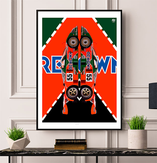 1991 Mazda 787B Print - Fueled.art
