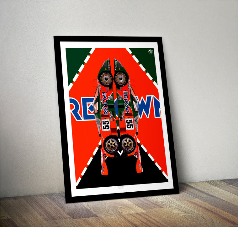 1991 Mazda 787B Print - Fueled.art