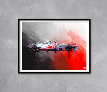 Carica l&#39;immagine nel visualizzatore di Gallery, Jenson Button 2011 McLaren MP4-26 F1 Print - Fueled.art
