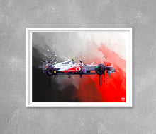 Carica l&#39;immagine nel visualizzatore di Gallery, Jenson Button 2011 McLaren MP4-26 F1 Print - Fueled.art
