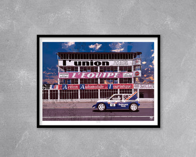 MG Metro 6R4 Reims Gueux print - Fueled.art